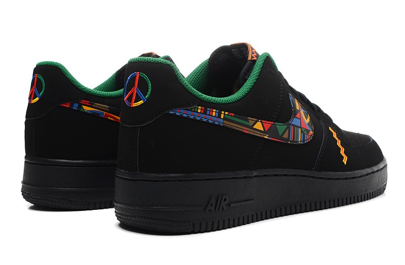 nike air force 1 low homme noir