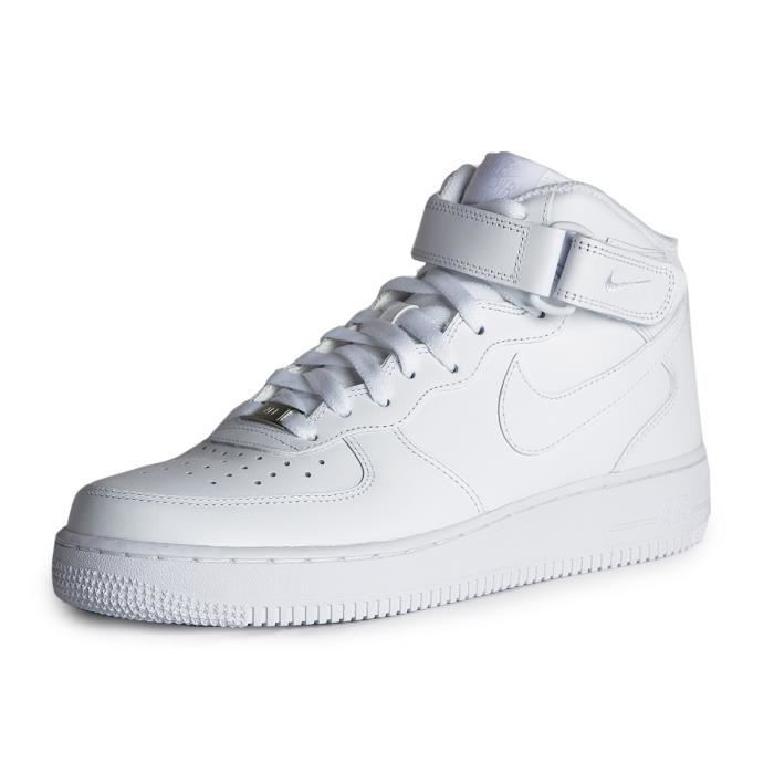 nike air force 1 mid homme verte