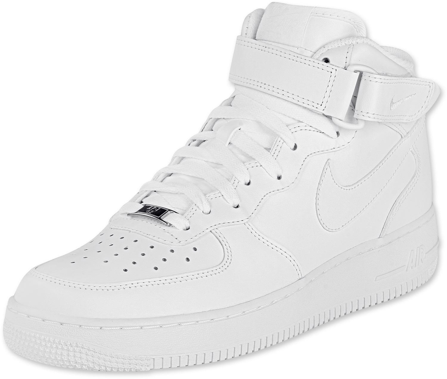 baskets nike air force 1 mid gs blanc baskets nike air force 1 mid gs blanc
