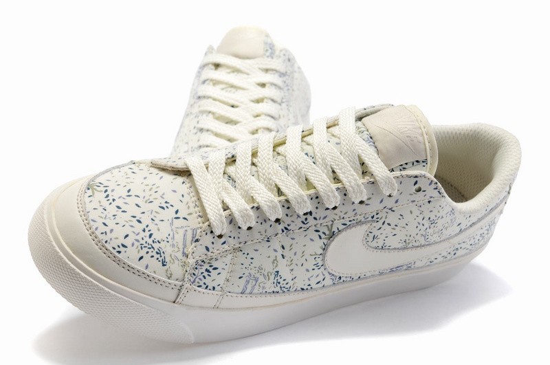 nike blazer low femme blanche