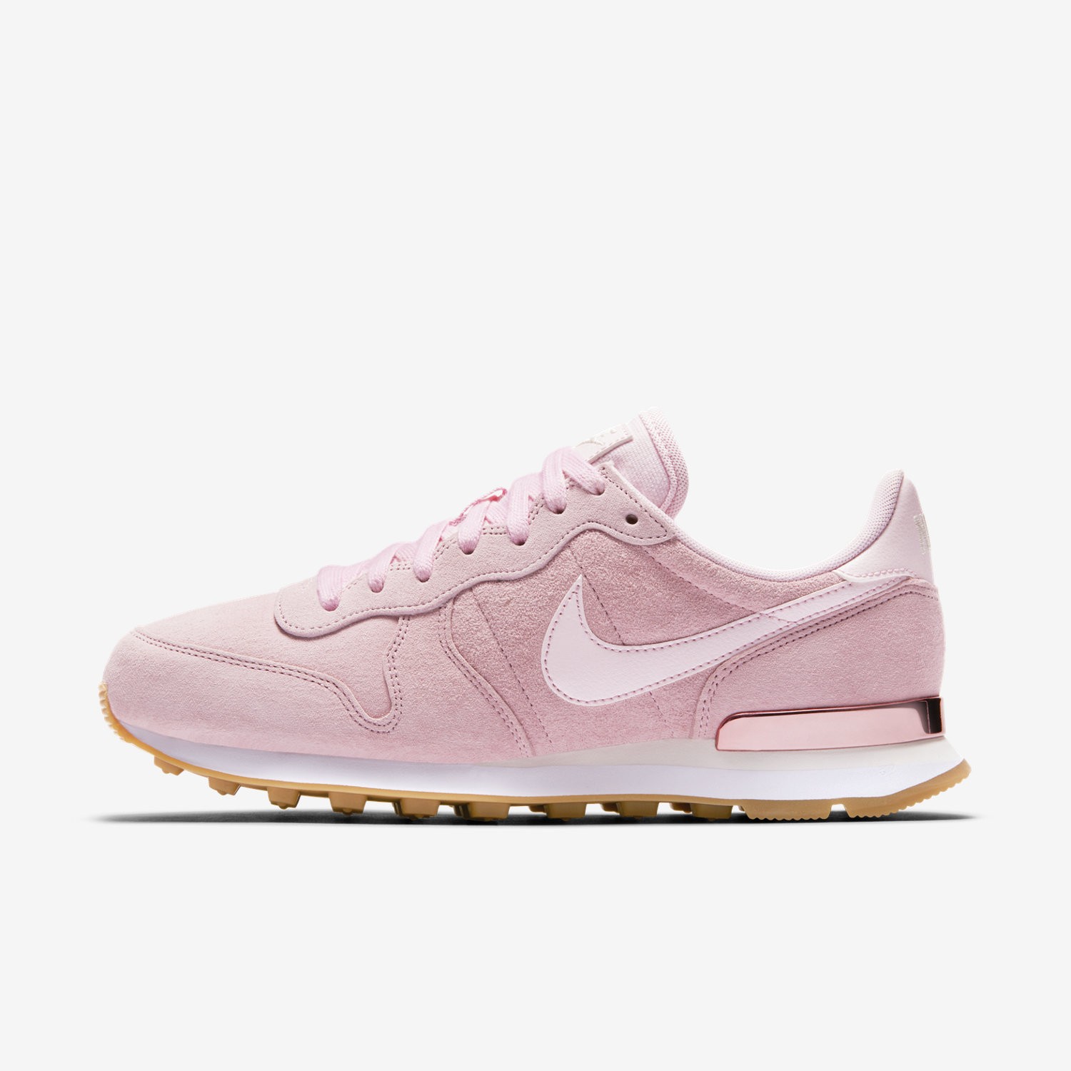 nike internationalist femme rose-sunset/cool-grey