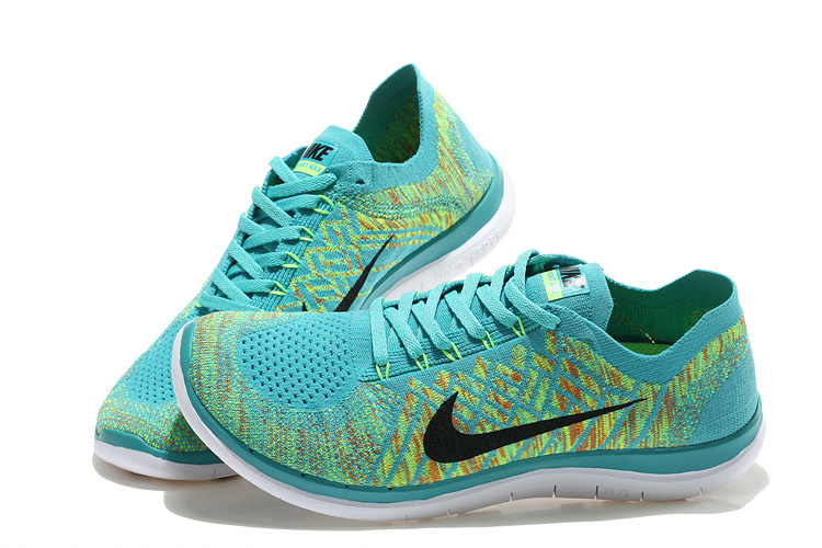 nike free run 4 femme bleu